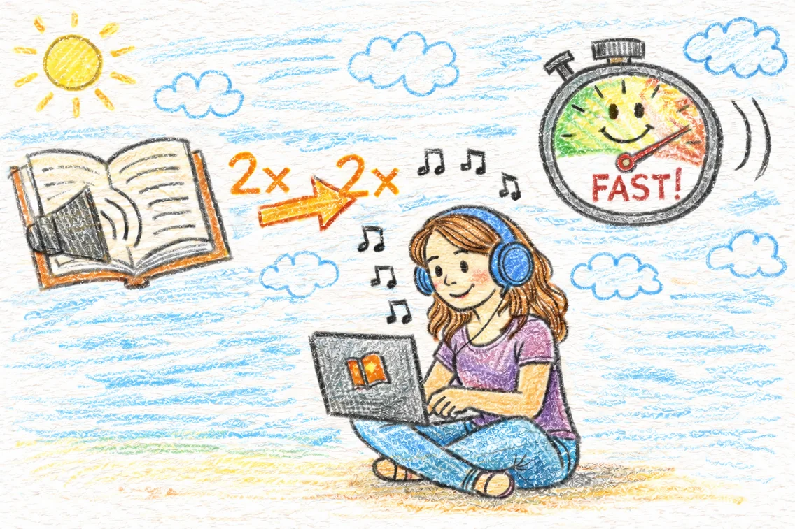 How to use Zoom Player to play podcasts or audio books faster Thumbnail