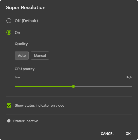 NVIDIA App Status Indicator
