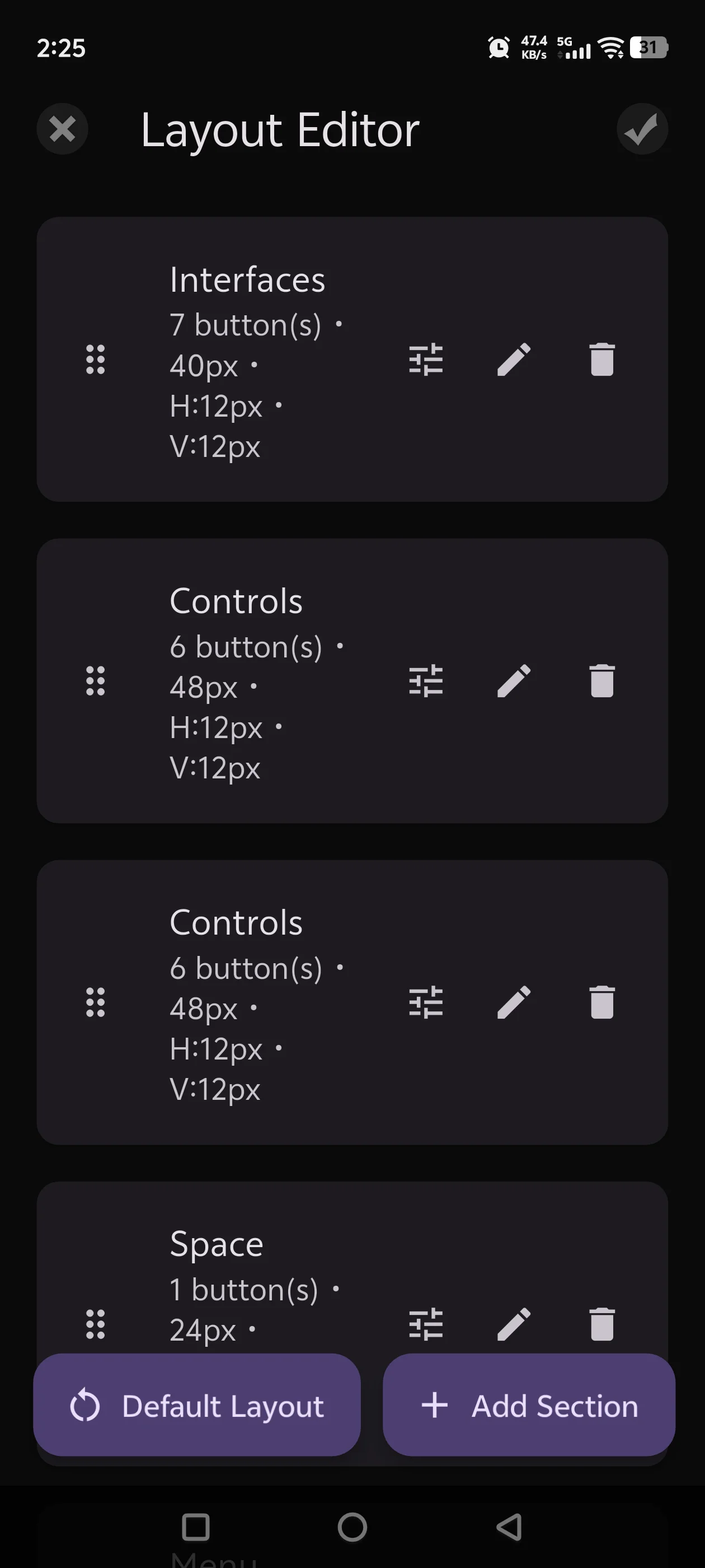 Zoom Player Remote - Layout Editor