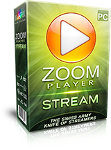 Zoom Player STREAM Lifetime Boxshot