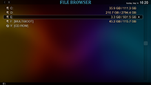 File Browser Fullscreen Navigation Screenshot
