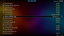 Playlist Fullscreen Navigation Screenshot