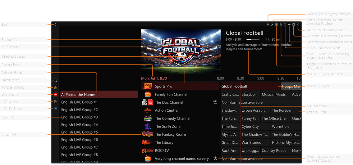 Zoom Player : Home Theater Video Streaming