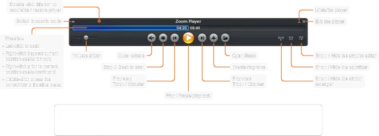 Zoom Player : Audio Mode
