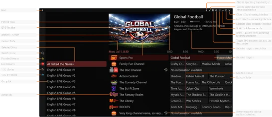 Zoom Player : Home Theater Video Streaming